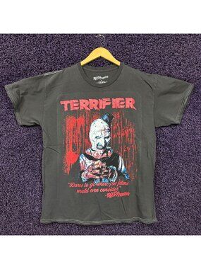 Bloody Disgusting x Terrifier Double Sided Glow In The Dark T-Shirt Size Medium